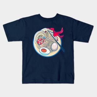 A bowl of Picasso Ramen Kids T-Shirt